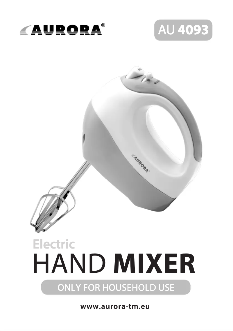 Page 1 de la notice Manuel utilisateur Aurora AU4093