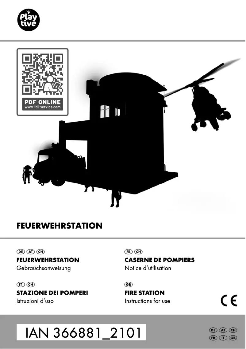 Page 1 de la notice Manuel utilisateur Playtive IAN 366881