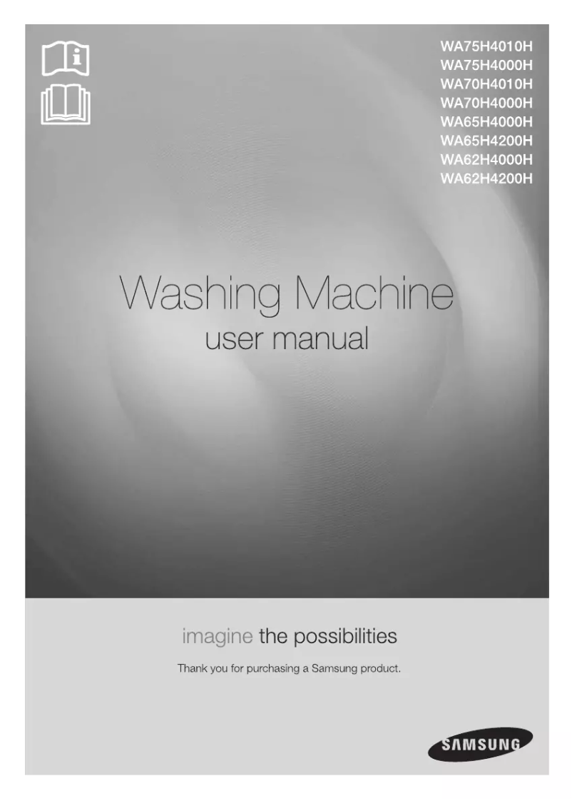 Página 1 del manual Manual de usuario Samsung WA70H4020HL