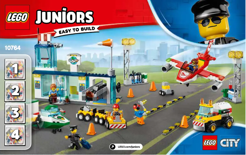 Page 1 de la notice Manuel utilisateur Lego City 10764