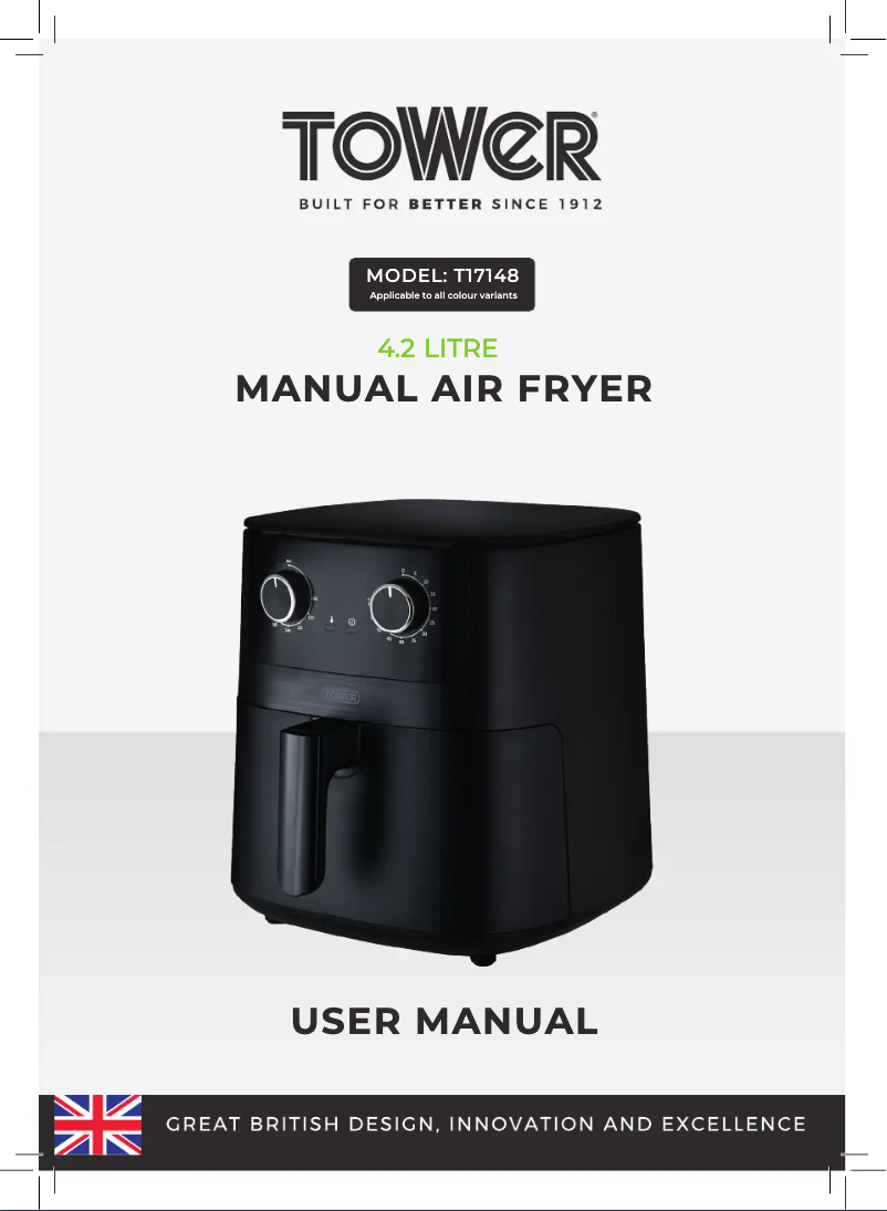 Page 1 de la notice Manuel utilisateur Tower Vortx T17148