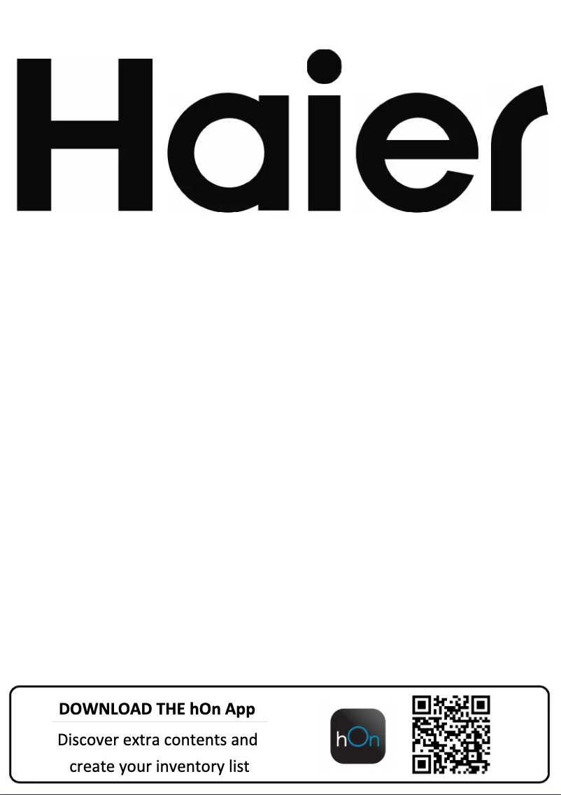 Page 1 de la notice Manuel utilisateur Haier HATB 174 DE