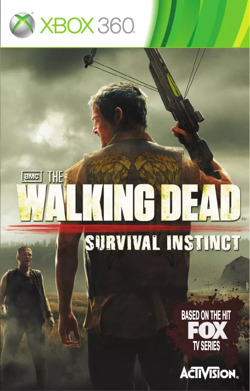 Page 1 de la notice Manuel utilisateur Microsoft The Walking Dead - Survival Instinct (Xbox 360)