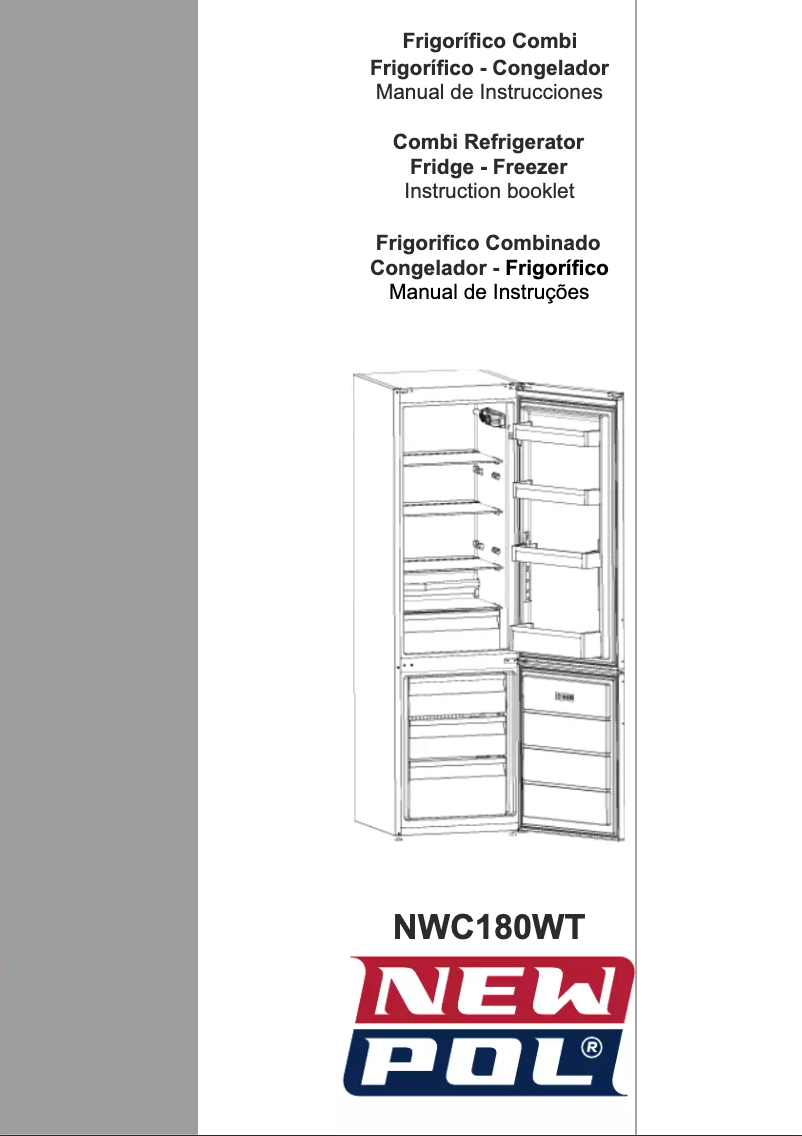 Page 1 of the manual User Manual New Pol NWC180WT