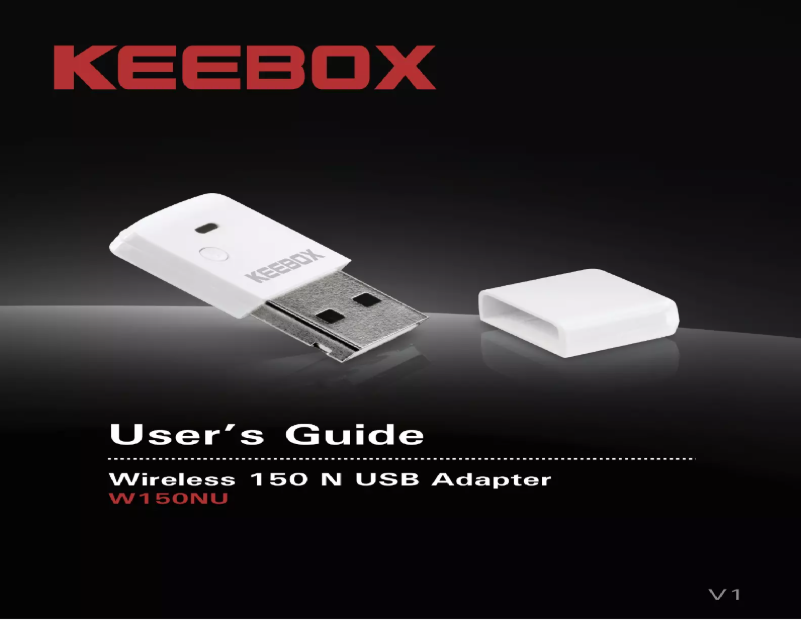 Page n°1 - Manuel utilisateur Keebox W150NU