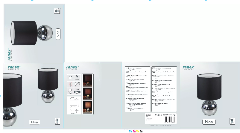 Page 1 de la notice Manuel utilisateur Ranex Noa