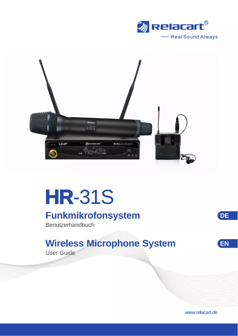 Page 1 de la notice Manuel utilisateur Relacart LM-C400 L