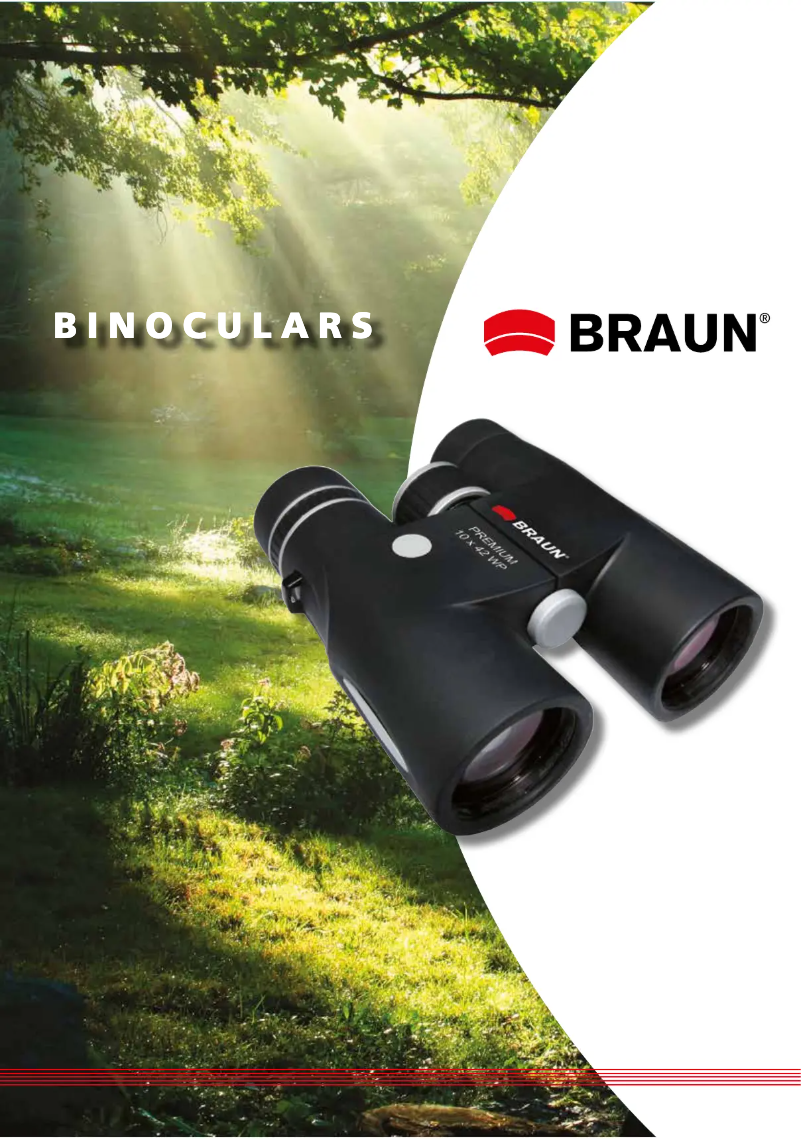 Page 1 de la notice Manuel utilisateur Braun Compagno 8 x 26