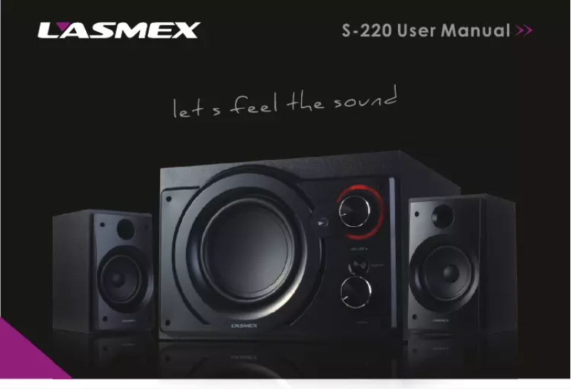 Página 1 del manual Manual de usuario Lasmex S-220