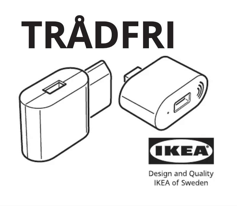 Page 1 de la notice Manuel utilisateur Ikea TRÅDFRI 804.764.66