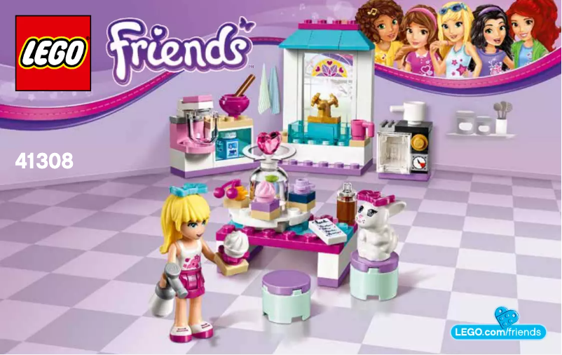 Page 1 de la notice Manuel utilisateur Lego Friends 41308