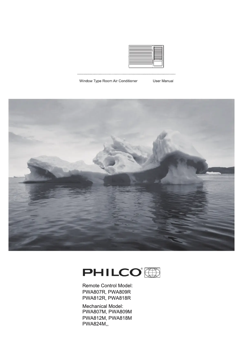 Page 1 de la notice Manuel utilisateur Philco PWA807M