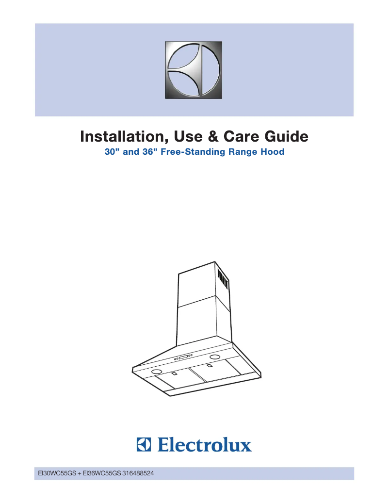 Page 1 de la notice Manuel utilisateur Electrolux RH30WC55GS
