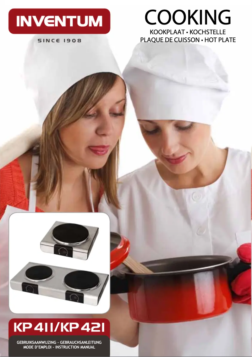 Page 1 of the manual User Manual Inventum KP421