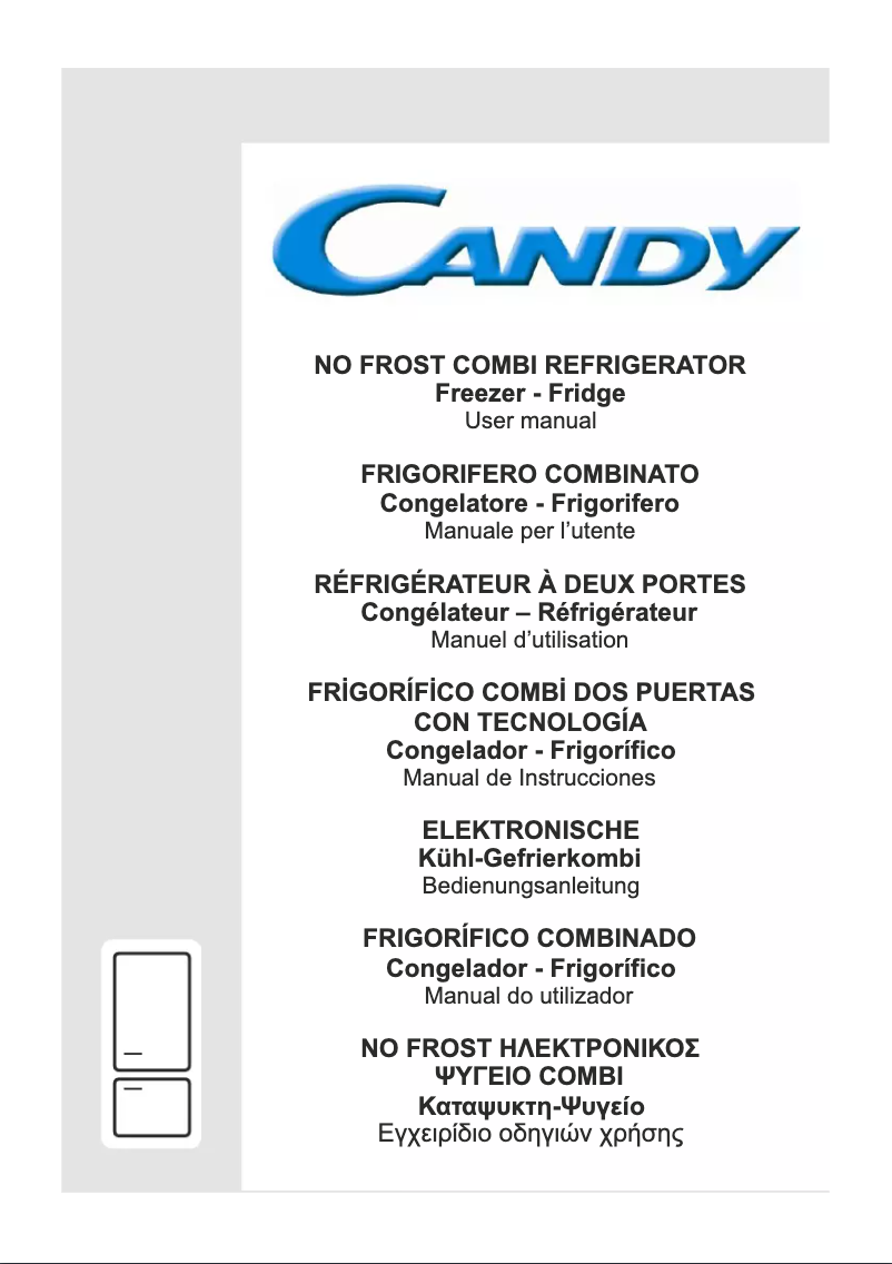 Página 1 del manual Manual de usuario Candy CVS 6184W