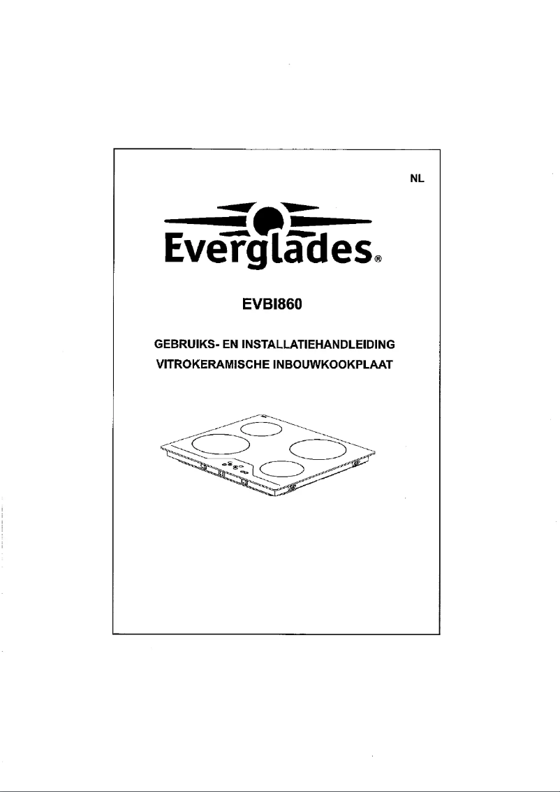 Page 1 de la notice Manuel utilisateur Everglades EVBI 860