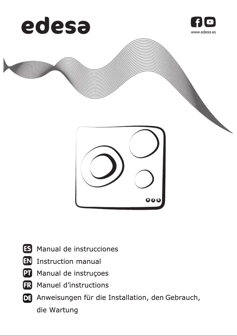 Page 1 de la notice Manuel utilisateur Edesa EIM-6330 B