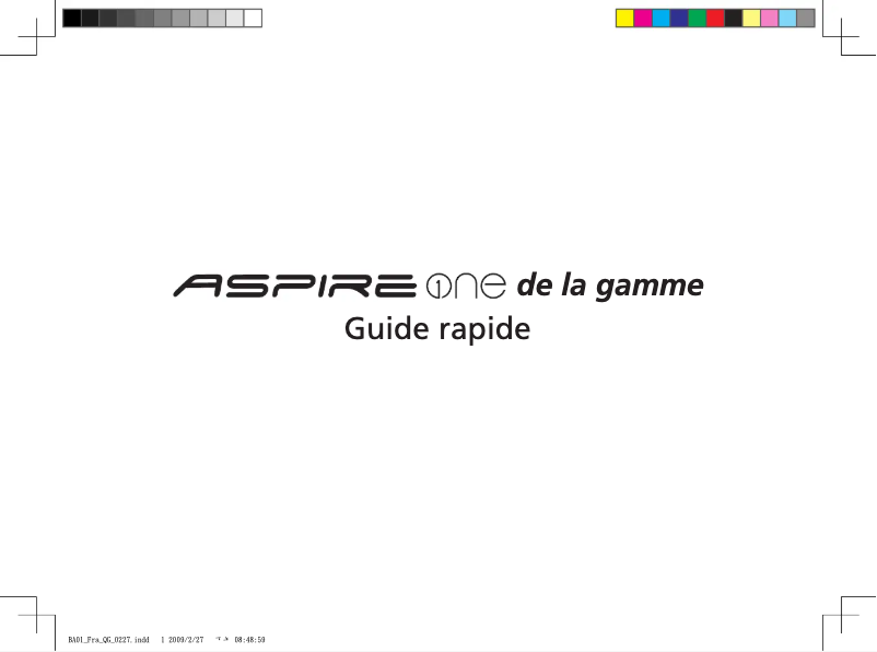 Page 1 de la notice Manuel utilisateur Acer Aspire One AO531h