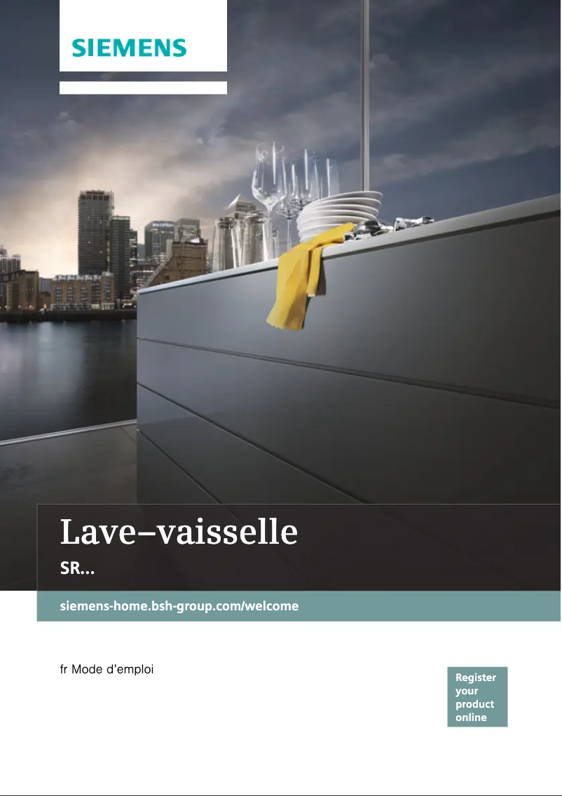 Page 1 de la notice Manuel utilisateur Siemens SR436S01ME