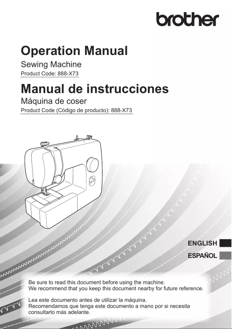 Página 1 del manual Manual de usuario Brother XM1010