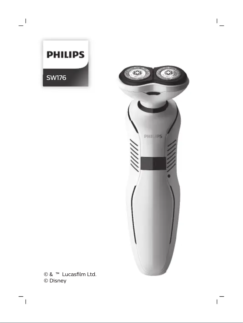 Página 1 del manual Manual de usuario Philips Star Wars Special Edition SW176