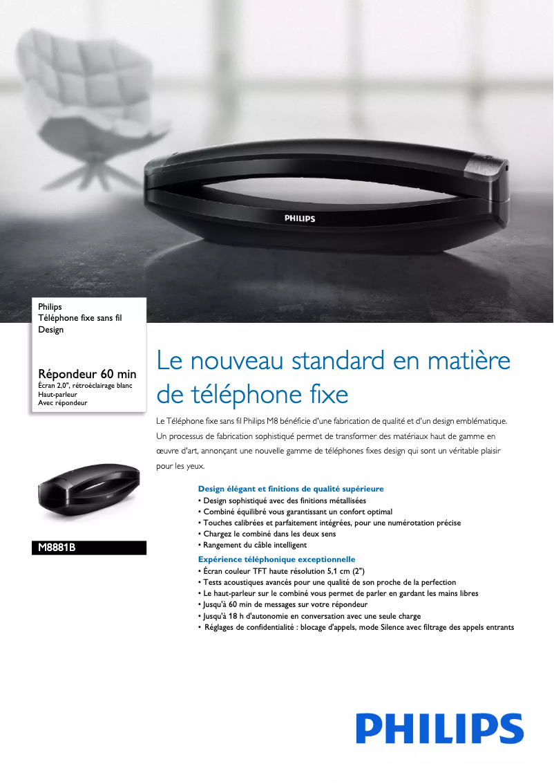 Imagen de la primera página del manual del dispositivo Mira M8881B