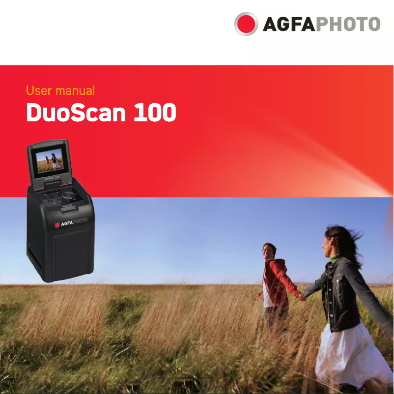 Page 1 de la notice Manuel utilisateur Agfa DuoScan 100