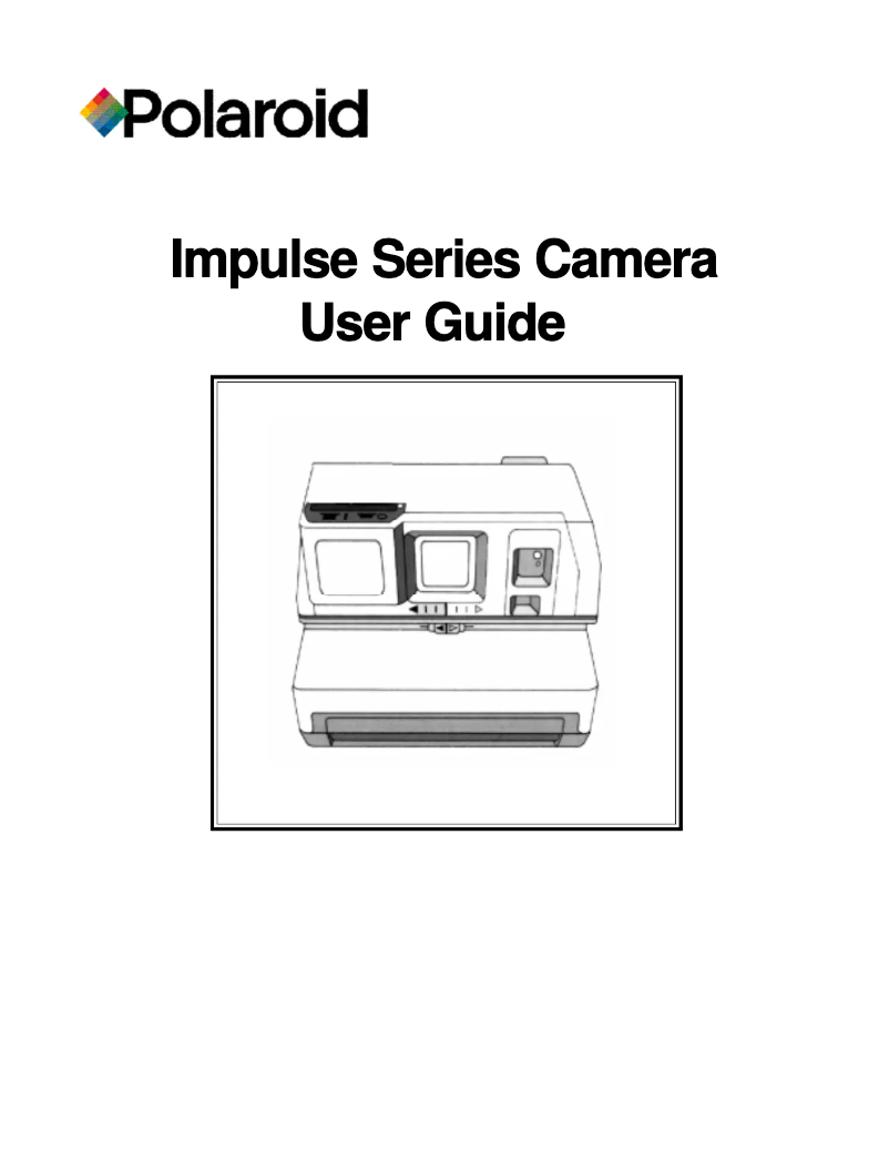 Página 1 del manual Manual de usuario Polaroid Impulse