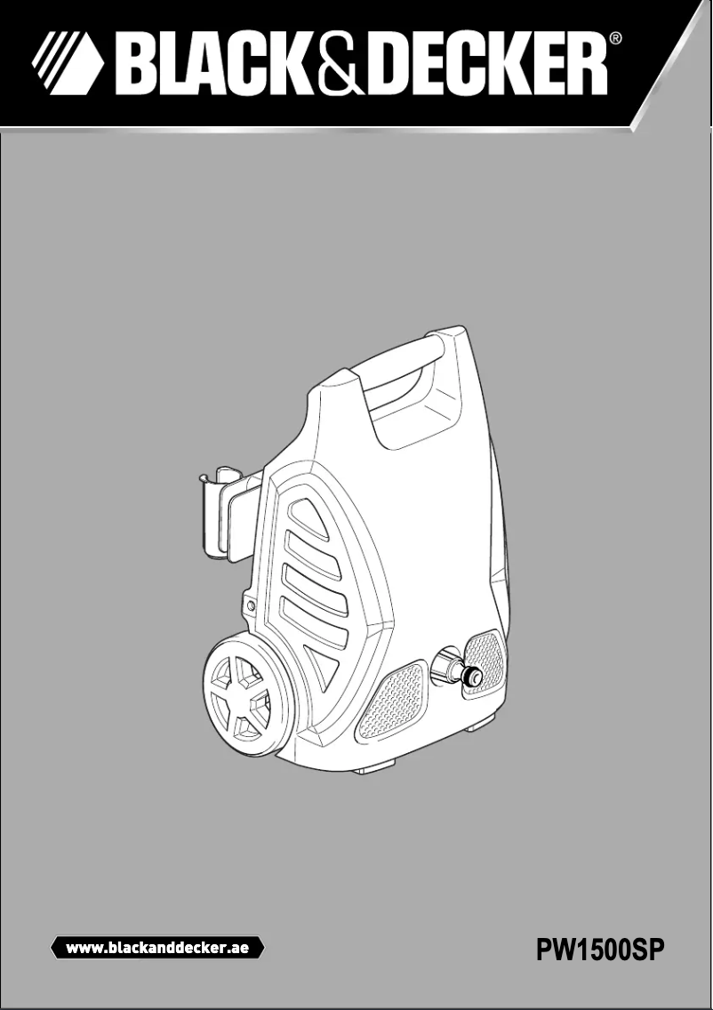 Página 1 del manual Manual de usuario Black & Decker PW1500SP