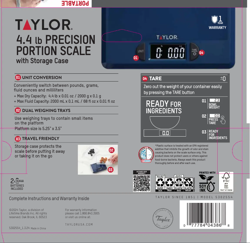 Página 1 del manual Manual de usuario Taylor 5302554