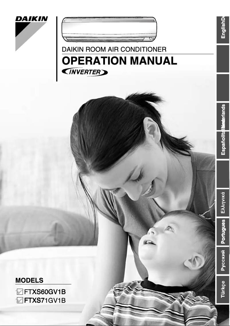 Página 1 del manual Manual de usuario Daikin FTXS25G2V1B
