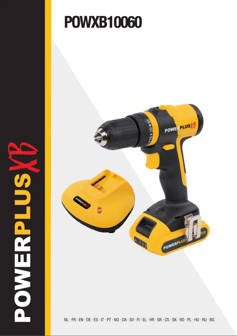 Page 1 de la notice Manuel utilisateur PowerPlus POWXB10060