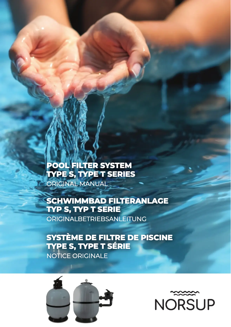 Page 1 de la notice Manuel utilisateur Norsup Type S