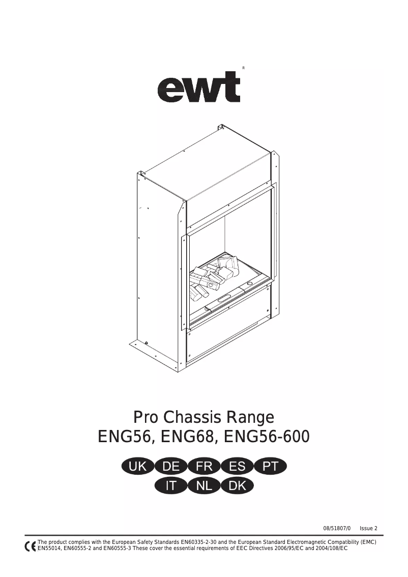 Page 1 de la notice Manuel utilisateur EWT Engine 56-600 B