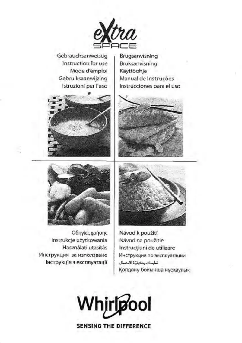 Page 1 de la notice Manuel utilisateur Whirlpool MWF427BL