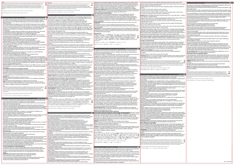 Página 1 del manual Instrucciones de seguridad Hoover HF322RPT 011