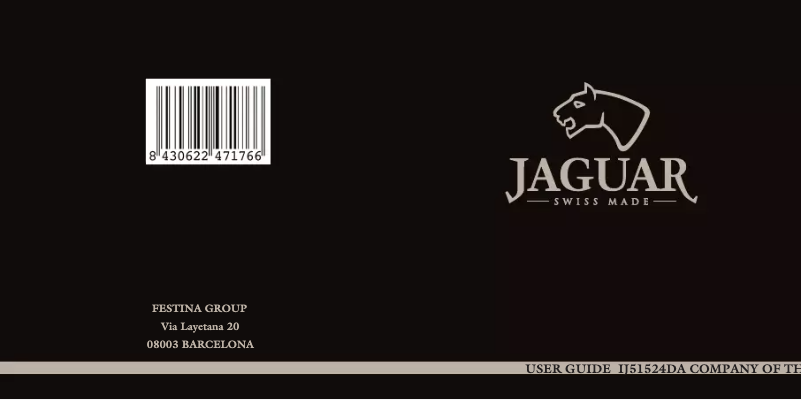 Página 1 del manual Manual de usuario Jaguar J628