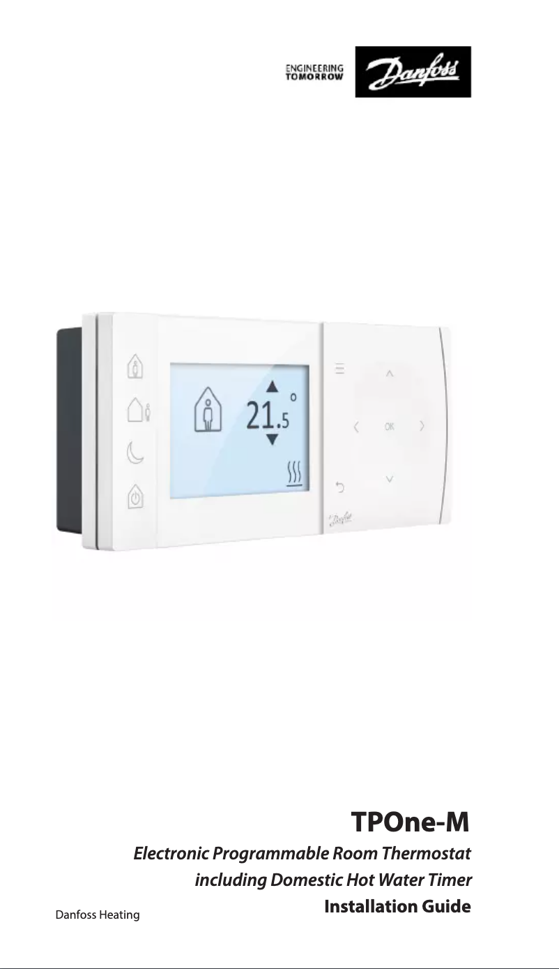 Page 1 de la notice Manuel utilisateur Danfoss TPOne-M