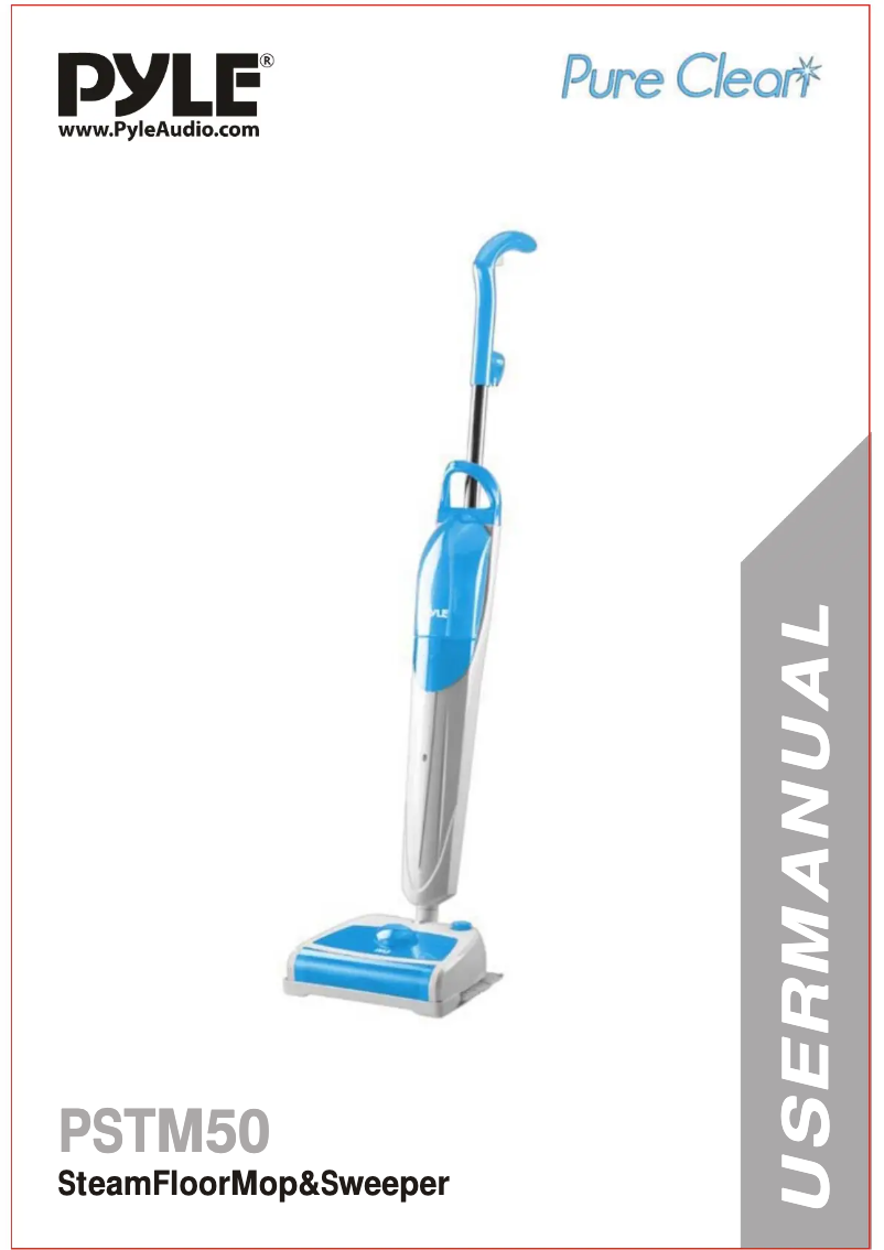Página 1 del manual Manual de usuario Pyle Pure Clean PSTM50