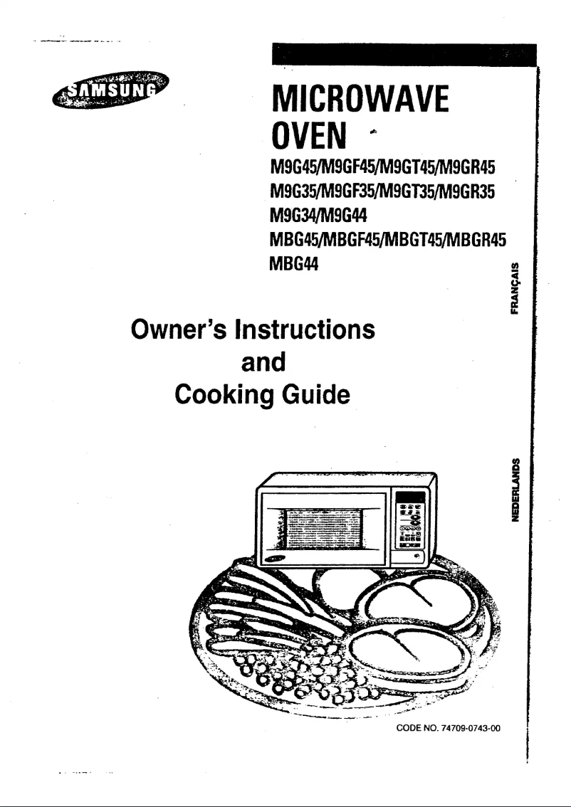 Página 1 del manual Manual de usuario Samsung M9GT35