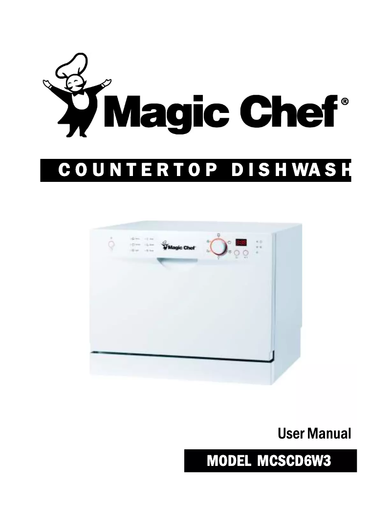 Página 1 del manual Manual de uso y mantenimiento Magic Chef MCSCD6W3