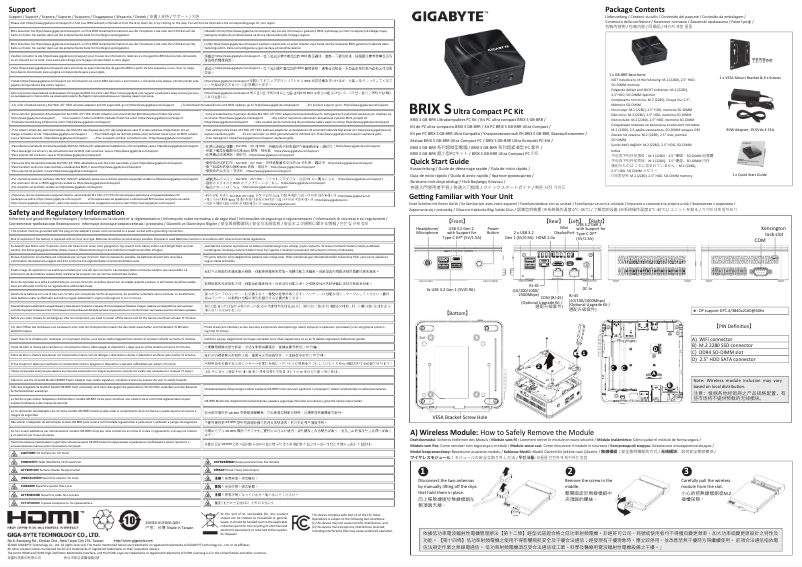 Página 1 del manual Manual de usuario Gigabyte GB-BRR7H-4700