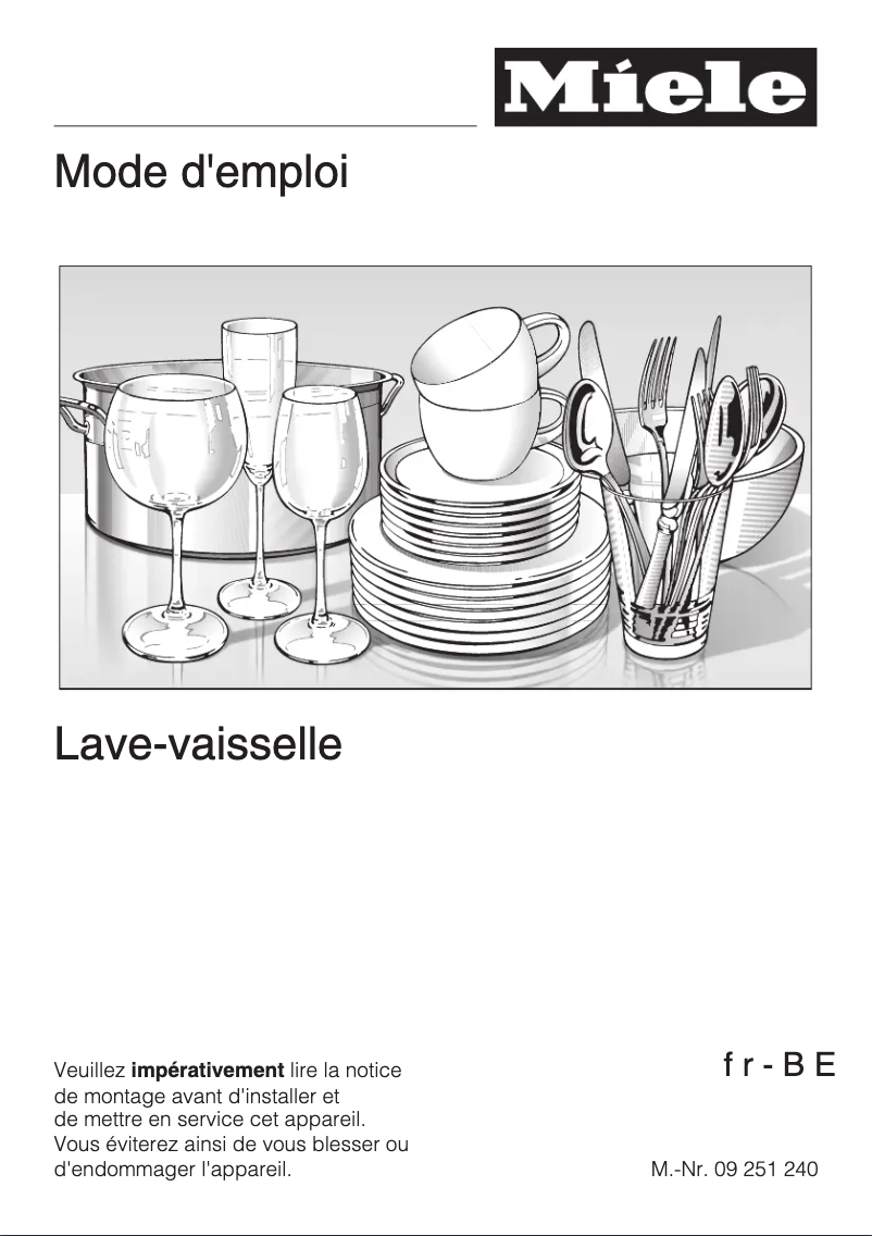 Página 1 del manual Manual de usuario Miele G 4100 i