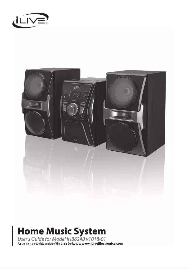 Page 1 de la notice Manuel utilisateur iLive IHB624B