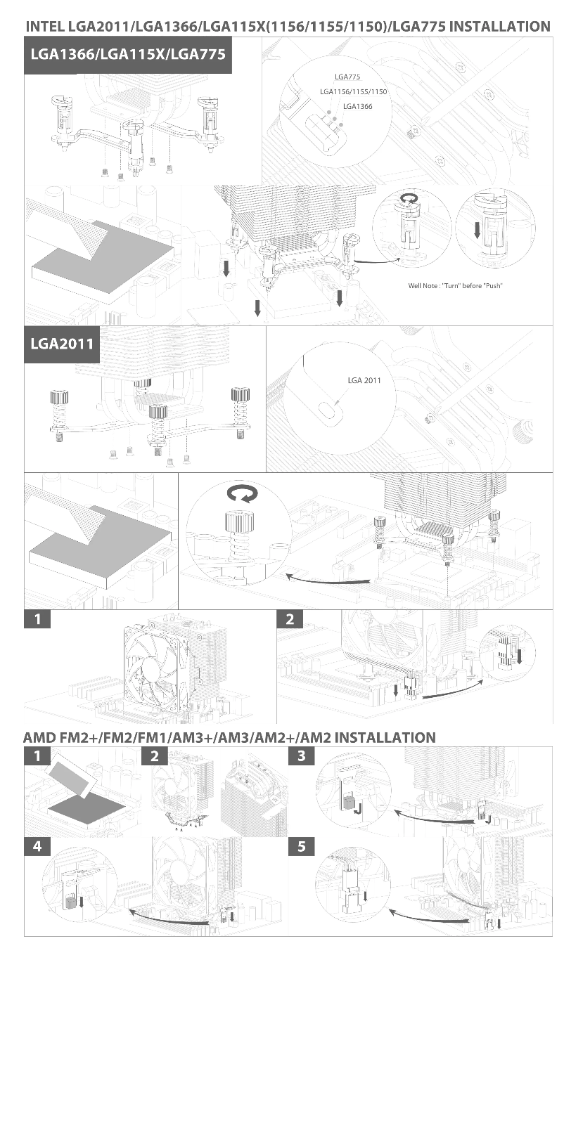 Página 1 del manual Manual de usuario Deep Cool GAMMAXX 400