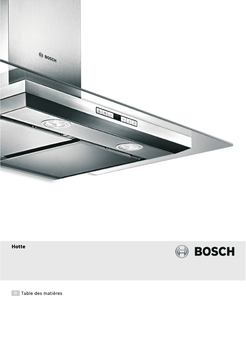 Page 1 de la notice Manuel utilisateur Bosch DWW06W650
