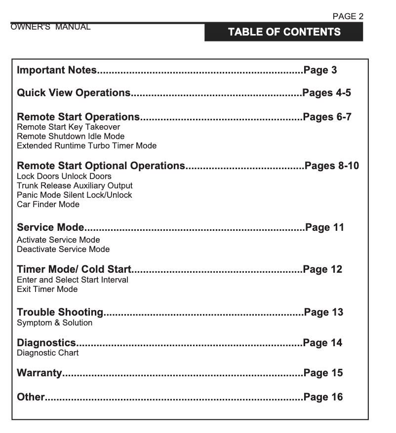 Page 1 de la notice Manuel utilisateur Pyle PWD603RS