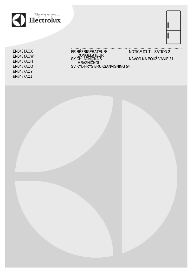Página 1 del manual Manual de usuario Electrolux EN3487AOH