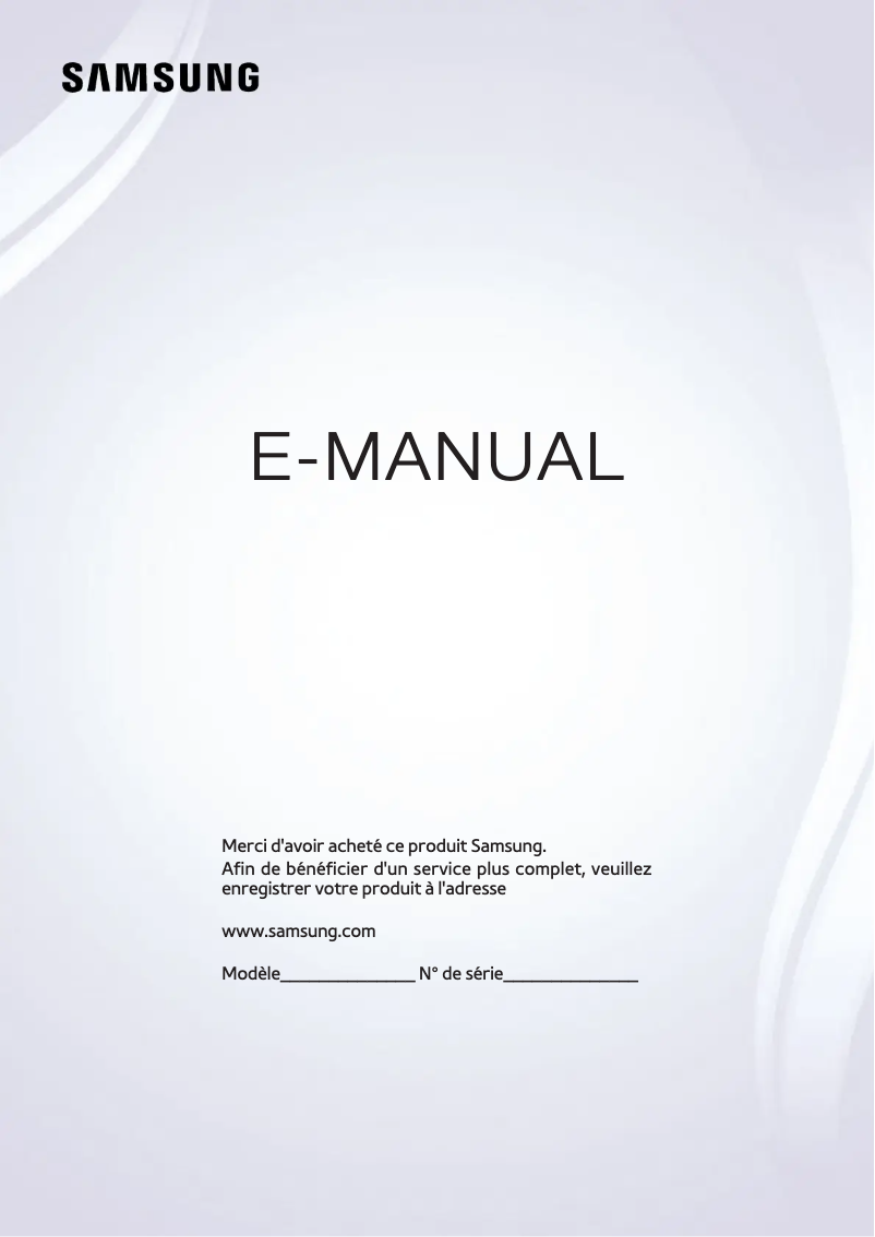 Página 1 del manual Manual de usuario Samsung UE82S9WAQ