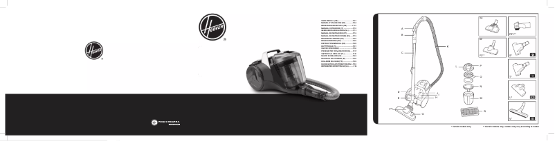 Página 1 del manual Manual de usuario Hoover Breeze BR25HM 011